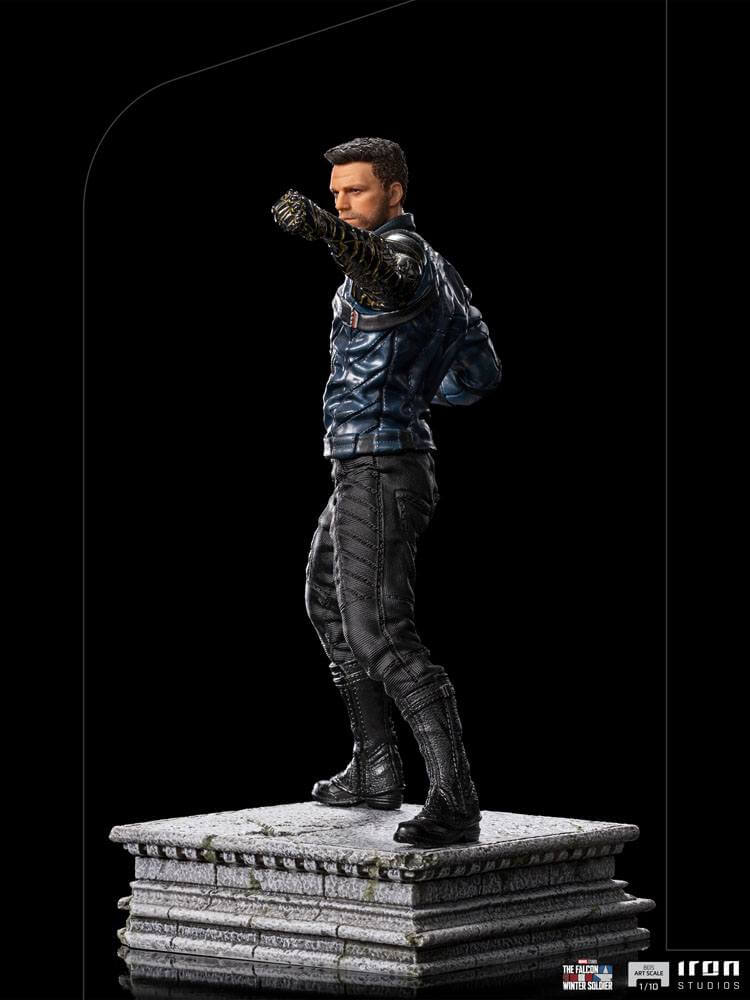 The Falcon and The Winter Soldier BDS Art Scale Statue 1/10 Bucky Barnes 22cm - Scale Statue - Iron Studios - Hobby Figures UK