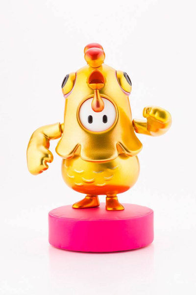 Fall Guys: Ultimate Knockout Action Figure 1/20 Legendary Edition Orangeade / Golden Chicken Costume 8cm - Action Figures - Kotobukiya - Hobby Figures UK