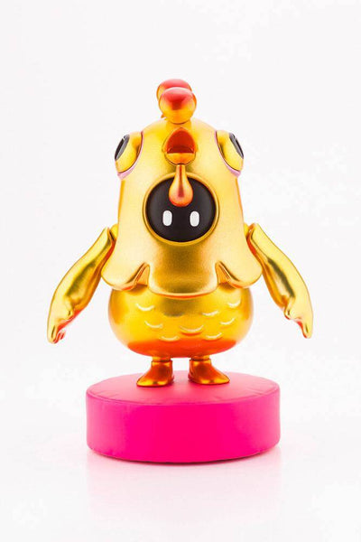 Fall Guys: Ultimate Knockout Action Figure 1/20 Legendary Edition Orangeade / Golden Chicken Costume 8cm - Action Figures - Kotobukiya - Hobby Figures UK