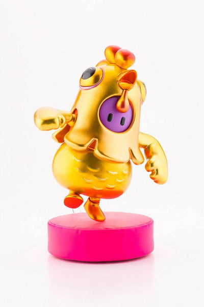 Fall Guys: Ultimate Knockout Action Figure 1/20 Legendary Edition Orangeade / Golden Chicken Costume 8cm - Action Figures - Kotobukiya - Hobby Figures UK