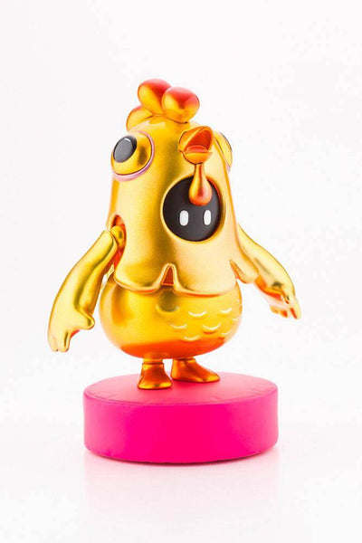 Fall Guys: Ultimate Knockout Action Figure 1/20 Legendary Edition Orangeade / Golden Chicken Costume 8cm - Action Figures - Kotobukiya - Hobby Figures UK