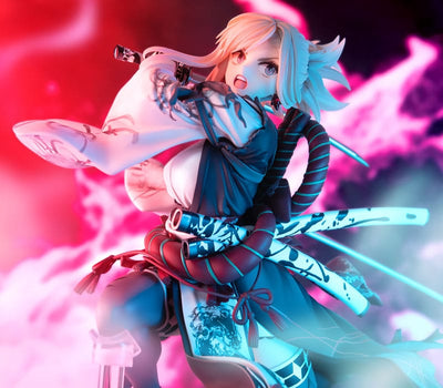 Fate/Samurai Remnant PVC Statue 1/7 Berserker/Musashi Miyamoto 25cm - Scale Statue - Wonderful Works - Hobby Figures UK