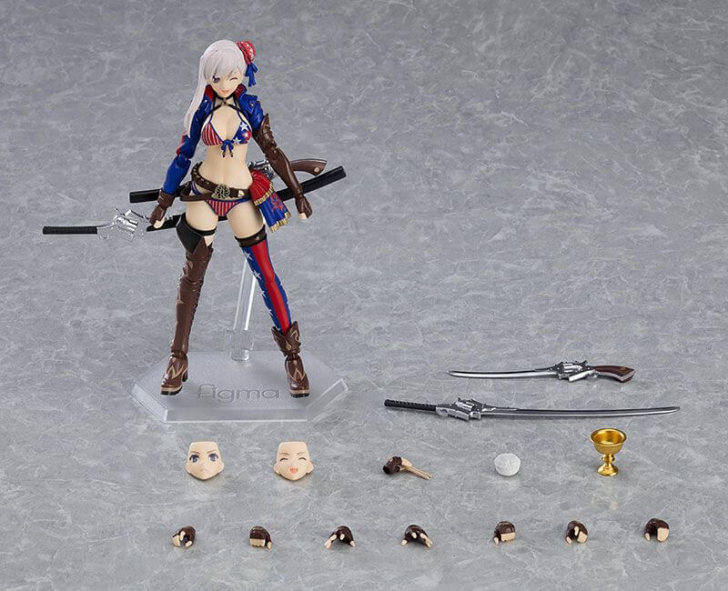 Fate/Grand Order Figma Action Figure Berserker/Miyamoto Musashi 15cm - Action Figures - Max Factory - Hobby Figures UK