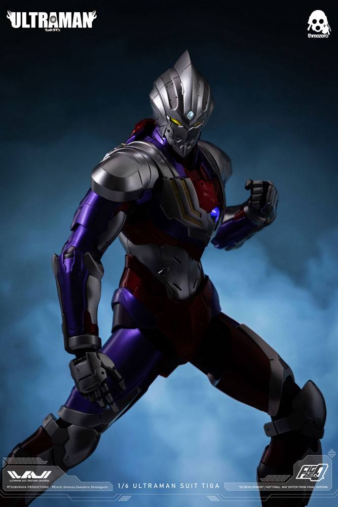 Ultraman FigZero Action Figure 1/6 Ultraman Suit Tiga 32cm - Action Figures - Threezero - Hobby Figures UK