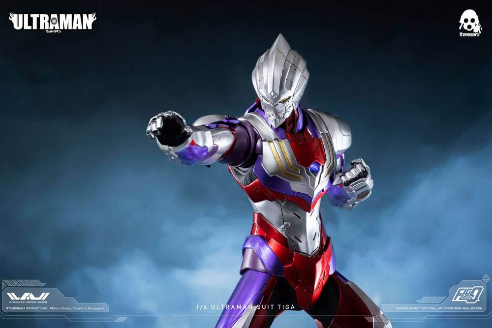 Ultraman FigZero Action Figure 1/6 Ultraman Suit Tiga 32cm - Action Figures - Threezero - Hobby Figures UK