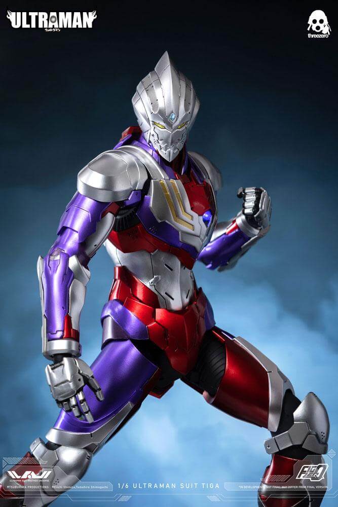 Ultraman FigZero Action Figure 1/6 Ultraman Suit Tiga 32cm - Action Figures - Threezero - Hobby Figures UK