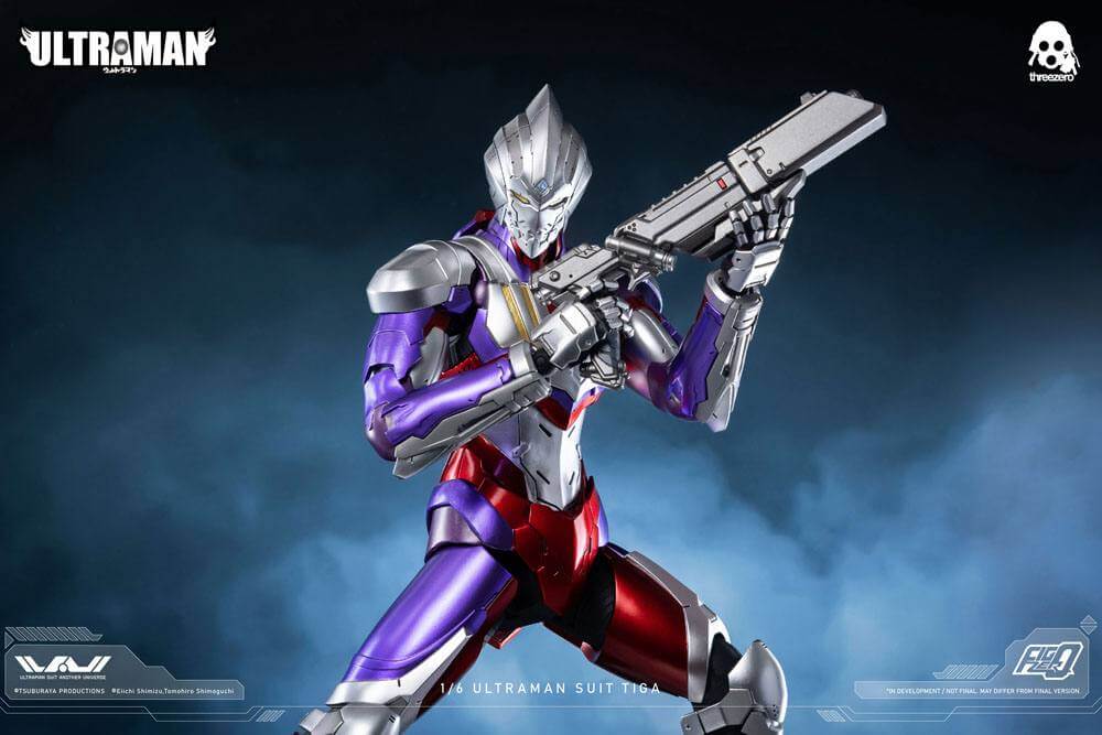 Ultraman FigZero Action Figure 1/6 Ultraman Suit Tiga 32cm - Action Figures - Threezero - Hobby Figures UK