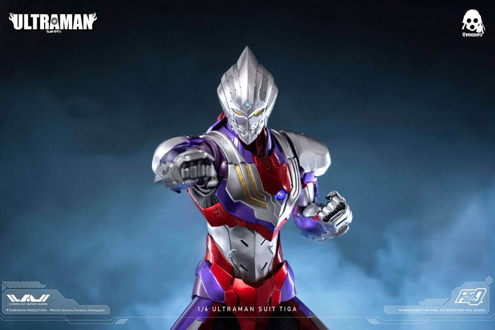 Ultraman FigZero Action Figure 1/6 Ultraman Suit Tiga 32cm - Action Figures - Threezero - Hobby Figures UK