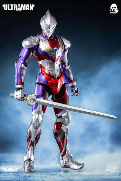 Ultraman FigZero Action Figure 1/6 Ultraman Suit Tiga 32cm - Action Figures - Threezero - Hobby Figures UK