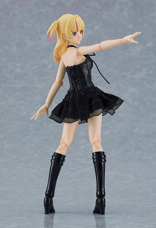 Figma Styles Parts for Action Figures 1/12 Styles Black Corset Dress - Action Figures - Max Factory - Hobby Figures UK