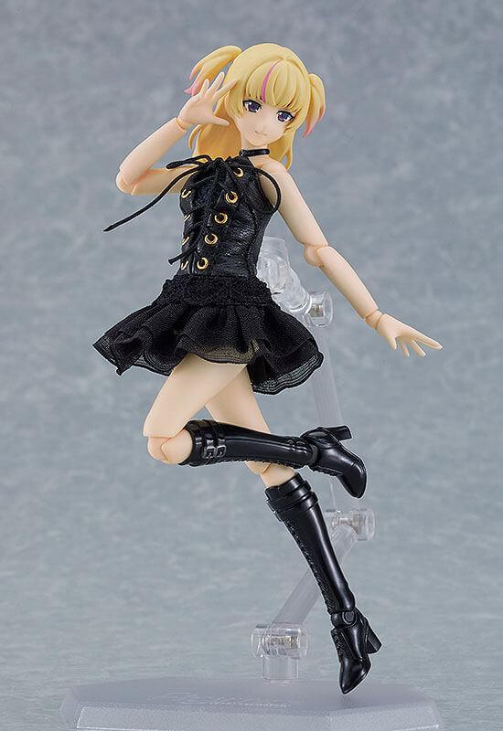 Figma Styles Parts for Action Figures 1/12 Styles Black Corset Dress - Action Figures - Max Factory - Hobby Figures UK