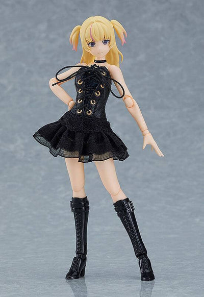 Figma Styles Parts for Action Figures 1/12 Styles Black Corset Dress - Action Figures - Max Factory - Hobby Figures UK