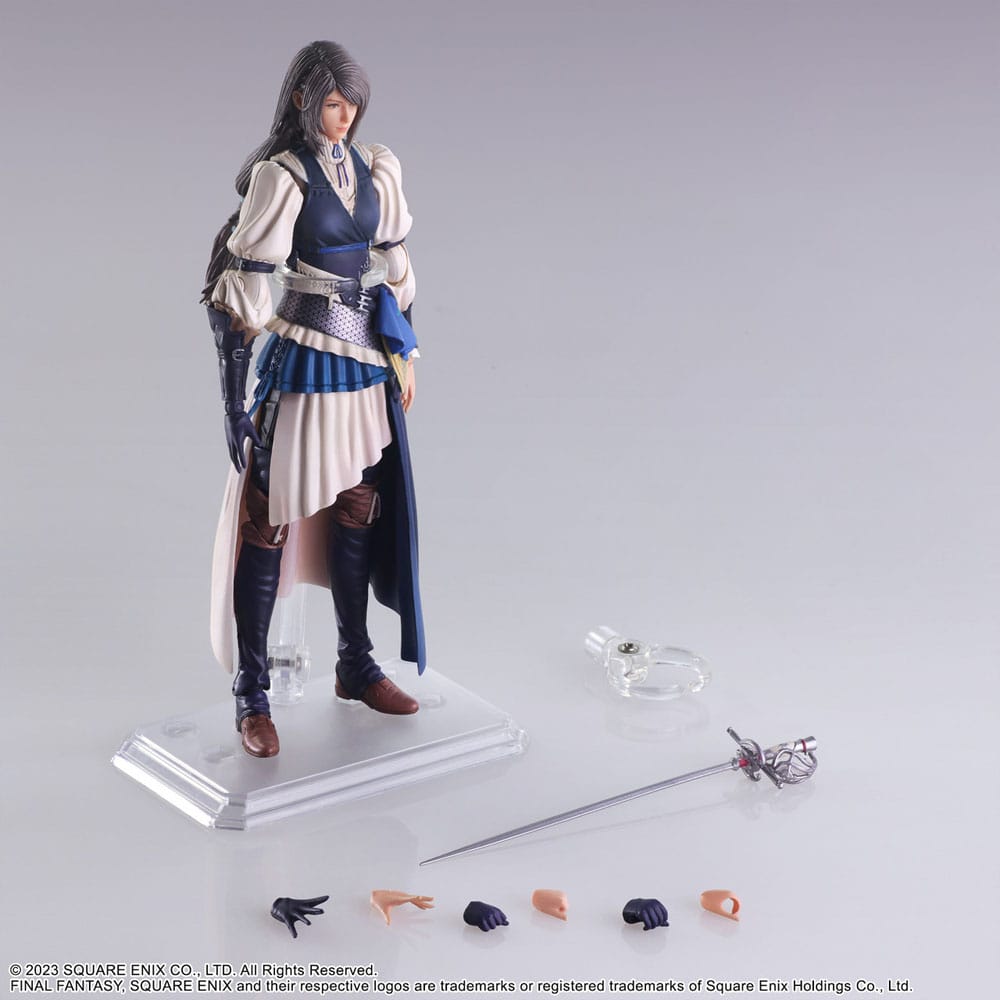 Final Fantasy XVI Bring Arts Action Figure Jill Warrick 15cm - Action Figures - Square-Enix - Hobby Figures UK