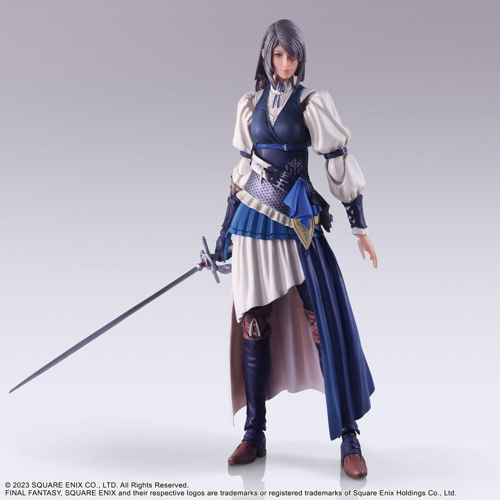 Final Fantasy XVI Bring Arts Action Figure Jill Warrick 15cm - Action Figures - Square-Enix - Hobby Figures UK