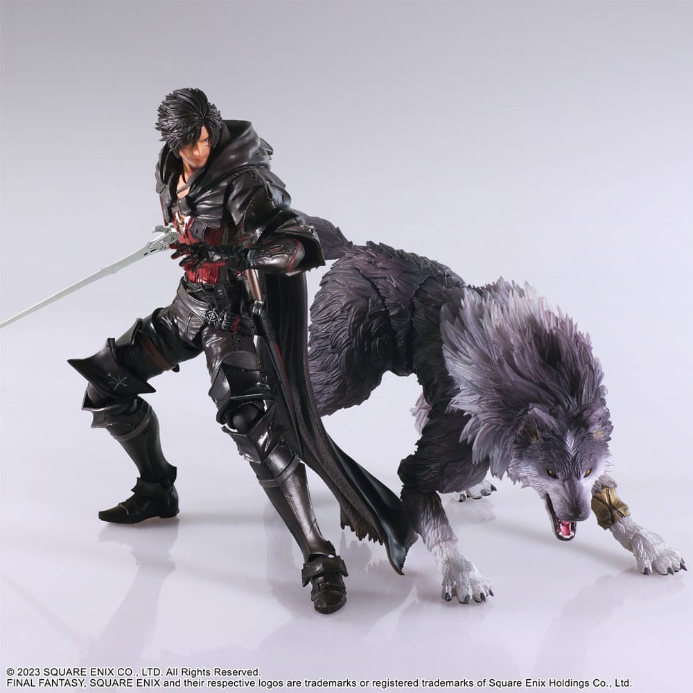 Final Fantasy XVI Bring Arts Action Figure Set Clive Rosfield & Torgal - Action Figures - Square-Enix - Hobby Figures UK