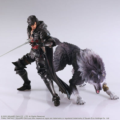 Final Fantasy XVI Bring Arts Action Figure Set Clive Rosfield & Torgal - Action Figures - Square-Enix - Hobby Figures UK