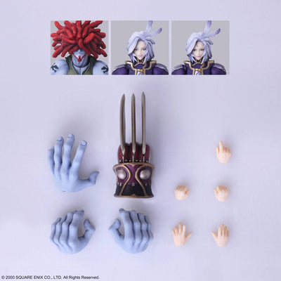 Final Fantasy IX Bring Arts Action Figures Kuja & Amarant Coral 16 - 18cm - Action Figures - Square Enix - Hobby Figures UK