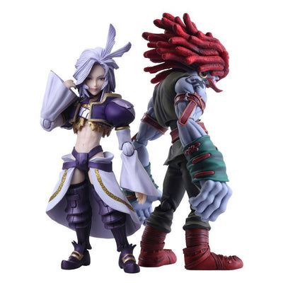 Final Fantasy IX Bring Arts Action Figures Kuja & Amarant Coral 16 - 18cm - Action Figures - Square Enix - Hobby Figures UK