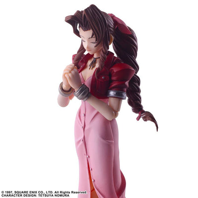 Final Fantasy VII Bring Arts Action Figure Aerith Gainsborough 14cm - Action Figures - Square Enix - Hobby Figures UK