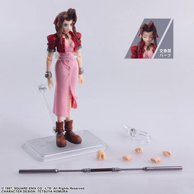 Final Fantasy VII Bring Arts Action Figure Aerith Gainsborough 14cm - Action Figures - Square Enix - Hobby Figures UK