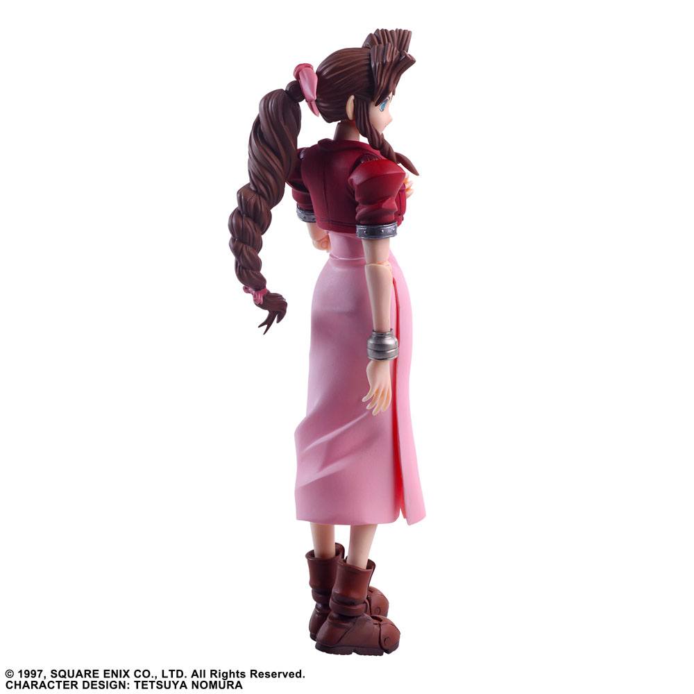 Final Fantasy VII Bring Arts Action Figure Aerith Gainsborough 14cm - Action Figures - Square Enix - Hobby Figures UK