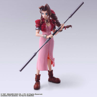 Final Fantasy VII Bring Arts Action Figure Aerith Gainsborough 14cm - Action Figures - Square Enix - Hobby Figures UK