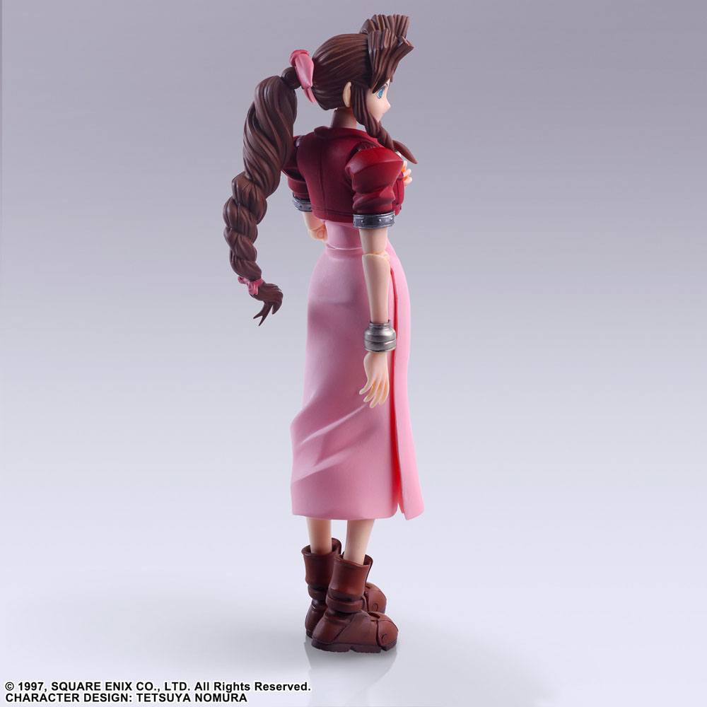 Final Fantasy VII Bring Arts Action Figure Aerith Gainsborough 14cm - Action Figures - Square Enix - Hobby Figures UK