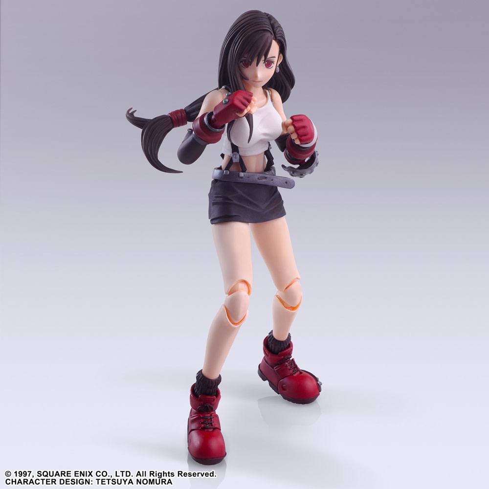 Final Fantasy VII Bring Arts Action Figure Tifa Lockhart 14cm - Action Figures - Square Enix - Hobby Figures UK