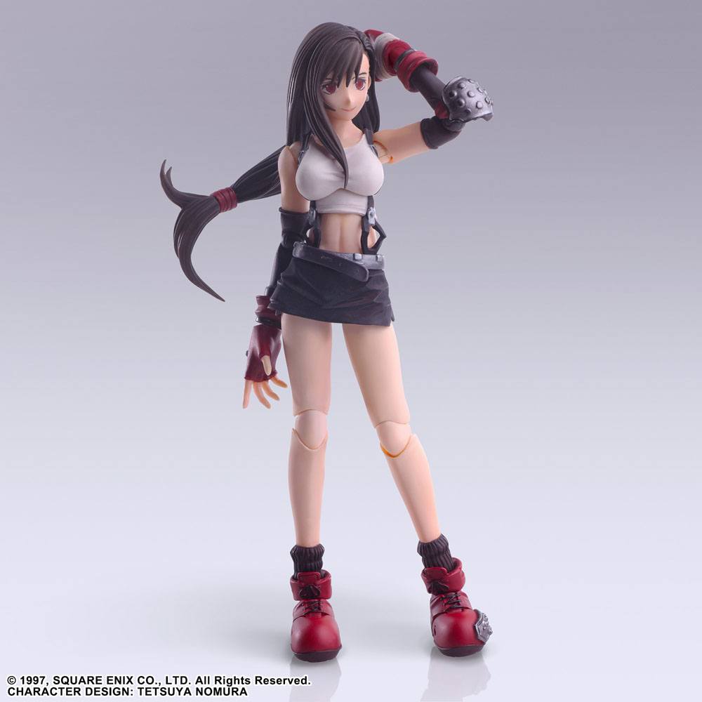 Final Fantasy VII Bring Arts Action Figure Tifa Lockhart 14cm - Action Figures - Square Enix - Hobby Figures UK