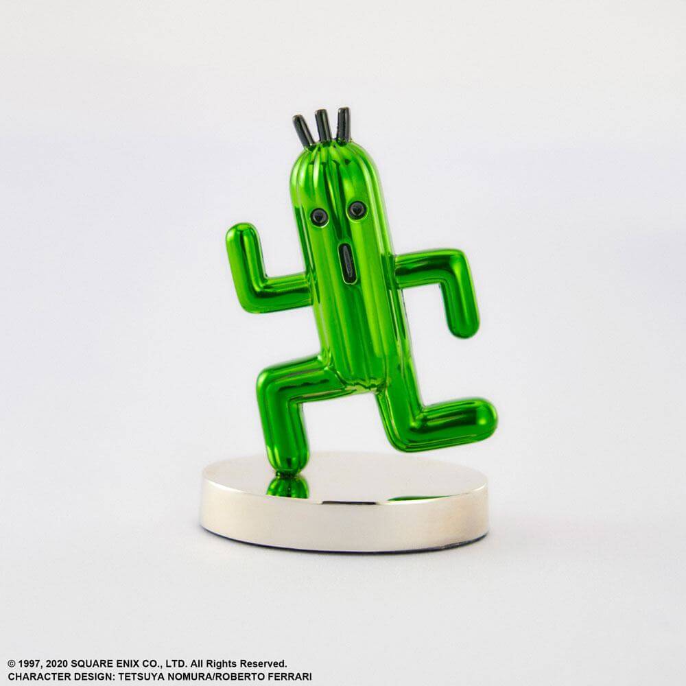 Final Fantasy VII Remake Bright Arts Gallery Diecast Mini Figure Cactuar 7cm - Mini Figures - Square Enix - Hobby Figures UK