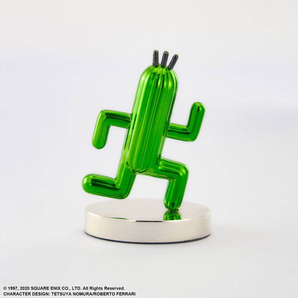 Final Fantasy VII Remake Bright Arts Gallery Diecast Mini Figure Cactuar 7cm - Mini Figures - Square Enix - Hobby Figures UK