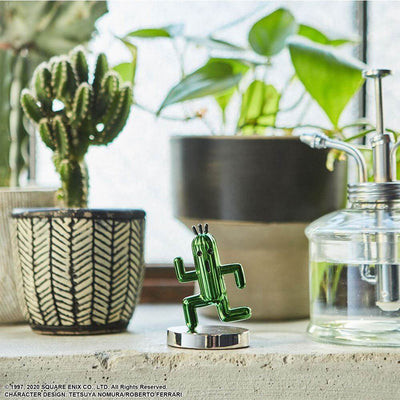 Final Fantasy VII Remake Bright Arts Gallery Diecast Mini Figure Cactuar 7cm - Mini Figures - Square Enix - Hobby Figures UK