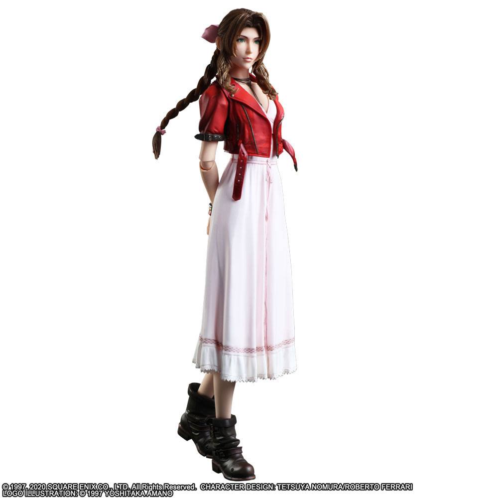 Final Fantasy VII Remake Play Arts Kai Action Figure Aerith Gainsborough 25cm - Action Figures - Square Enix - Hobby Figures UK