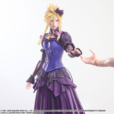 Final Fantasy VII Remake Play Arts Kai Action Figure Cloud Strife Dress Ver. 28cm - Action Figures - Square Enix - Hobby Figures UK