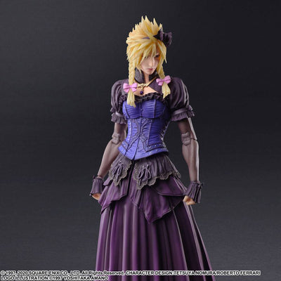Final Fantasy VII Remake Play Arts Kai Action Figure Cloud Strife Dress Ver. 28cm - Action Figures - Square Enix - Hobby Figures UK