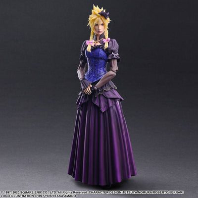 Final Fantasy VII Remake Play Arts Kai Action Figure Cloud Strife Dress Ver. 28cm - Action Figures - Square Enix - Hobby Figures UK