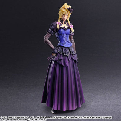Final Fantasy VII Remake Play Arts Kai Action Figure Cloud Strife Dress Ver. 28cm - Action Figures - Square Enix - Hobby Figures UK