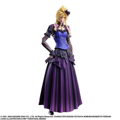 Final Fantasy VII Remake Play Arts Kai Action Figure Cloud Strife Dress Ver. 28cm - Action Figures - Square Enix - Hobby Figures UK