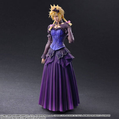 Final Fantasy VII Remake Play Arts Kai Action Figure Cloud Strife Dress Ver. 28cm - Action Figures - Square Enix - Hobby Figures UK