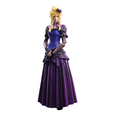 Final Fantasy VII Remake Play Arts Kai Action Figure Cloud Strife Dress Ver. 28cm - Action Figures - Square Enix - Hobby Figures UK