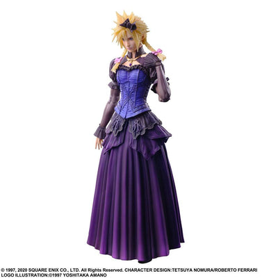 Final Fantasy VII Remake Play Arts Kai Action Figure Cloud Strife Dress Ver. 28cm - Action Figures - Square Enix - Hobby Figures UK