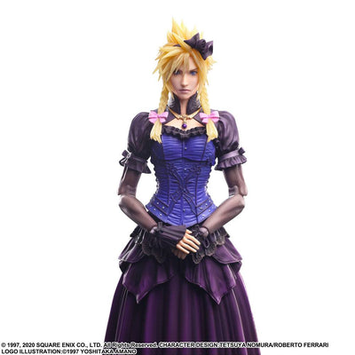 Final Fantasy VII Remake Play Arts Kai Action Figure Cloud Strife Dress Ver. 28cm - Action Figures - Square Enix - Hobby Figures UK