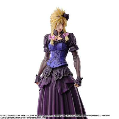 Final Fantasy VII Remake Play Arts Kai Action Figure Cloud Strife Dress Ver. 28cm - Action Figures - Square Enix - Hobby Figures UK