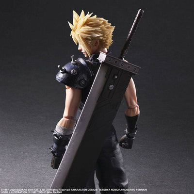 Final Fantasy VII Remake Play Arts Kai Action Figure Cloud Strife Ver. 2 27cm - Action Figures - Square Enix - Hobby Figures UK