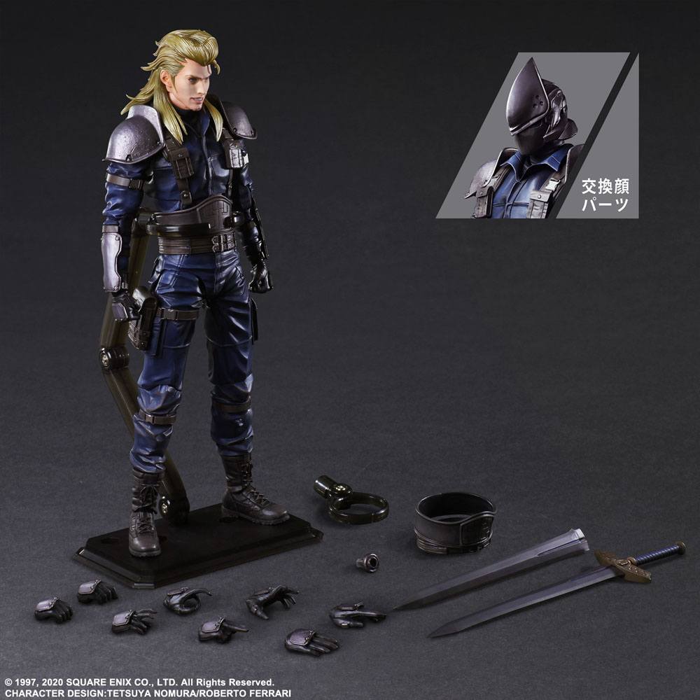 Final Fantasy VII Remake Play Arts Kai Action Figure Roche 27cm - Action Figures - Square Enix - Hobby Figures UK