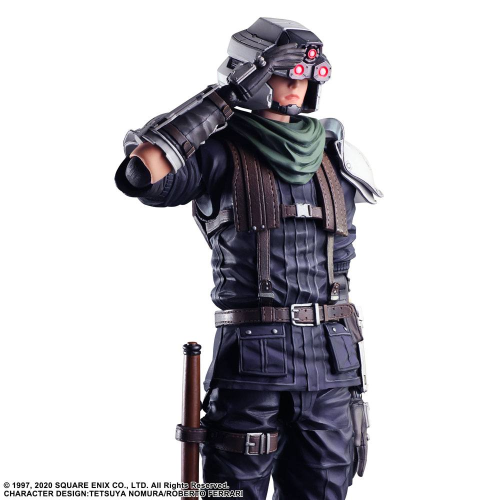 Final Fantasy VII Remake Play Arts Kai Action Figure Shinra Security Officer 27cm - Action Figures - Square Enix - Hobby Figures UK