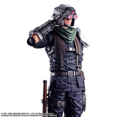 Final Fantasy VII Remake Play Arts Kai Action Figure Shinra Security Officer 27cm - Action Figures - Square Enix - Hobby Figures UK