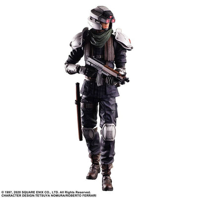 Final Fantasy VII Remake Play Arts Kai Action Figure Shinra Security Officer 27cm - Action Figures - Square Enix - Hobby Figures UK