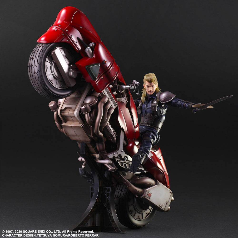 Final Fantasy VII Remake Play Arts Kai Action Figure & Vehicle Roche & Bike - Action Figures - Square Enix - Hobby Figures UK