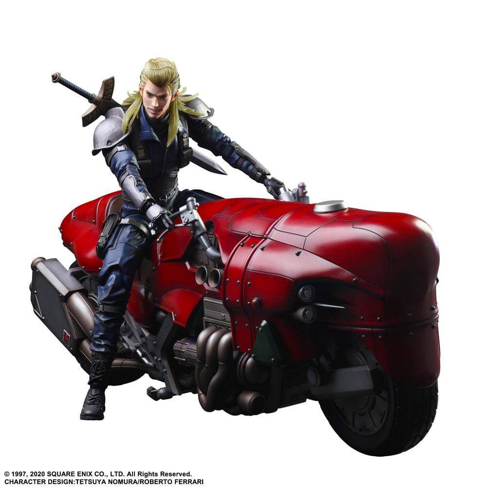 Final Fantasy VII Remake Play Arts Kai Action Figure & Vehicle Roche & Bike - Action Figures - Square Enix - Hobby Figures UK